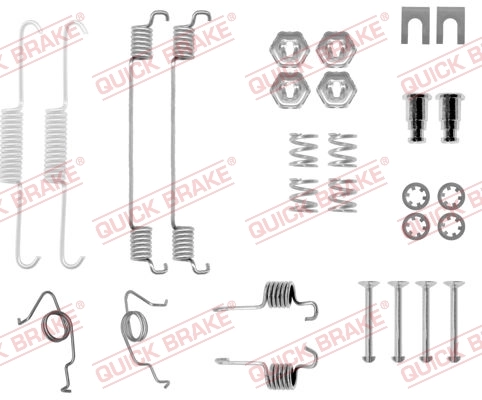 Accessory Kit, brake shoes